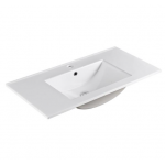 Ensuite 750 Ceramic Basin-Top
